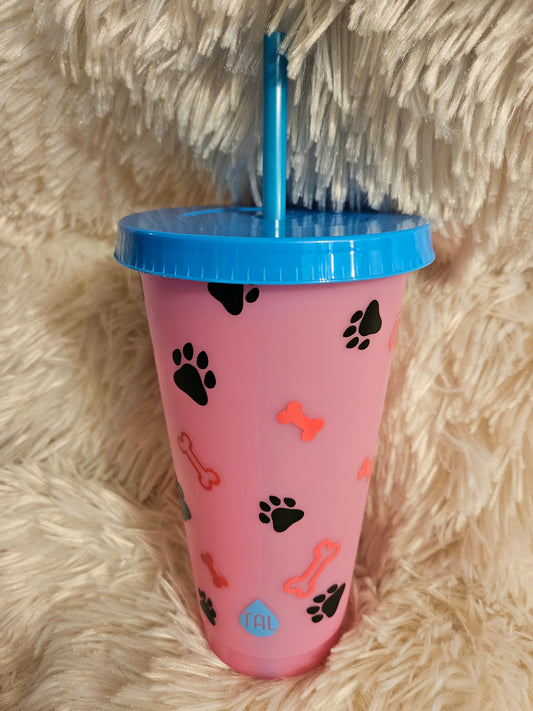 Dog MAMA -Pink, 24 oz