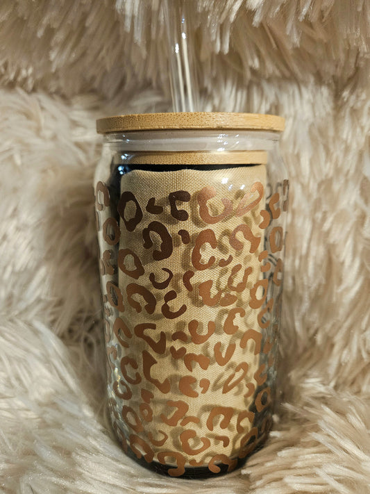 IDGAF-ish Leopard Print, 16 oz
