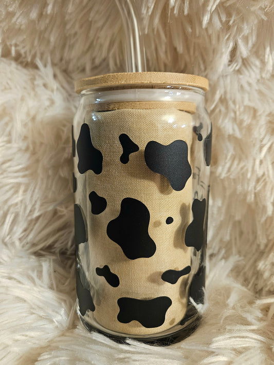 IDGAF-ish Cow Print, 16 oz