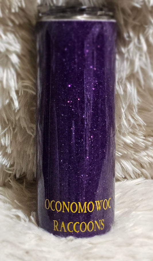 OCON Purple Glitter Tumbler