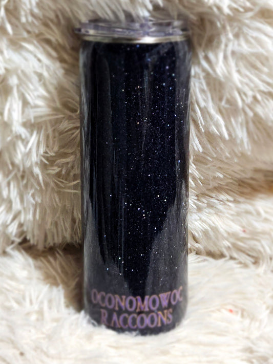 OCON Black Glitter Tumbler