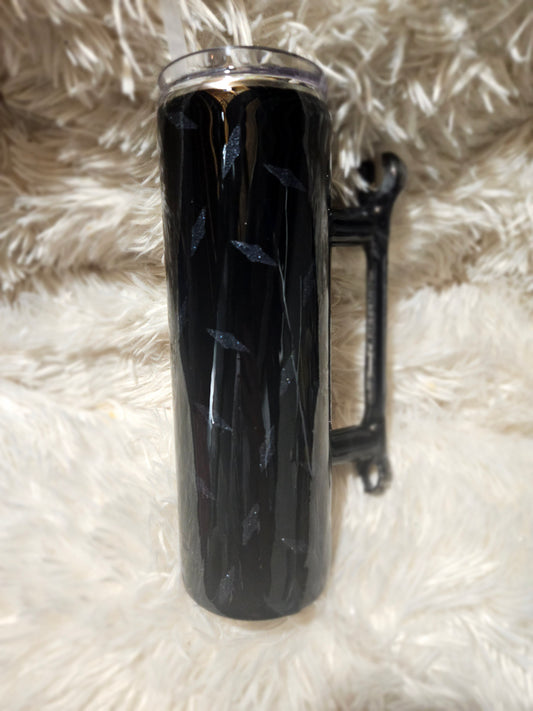 Diamond Plate Wrench Handle 20 oz Tumbler