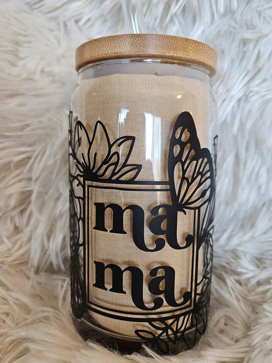 Mama Butterflies and Flowers, 16 oz