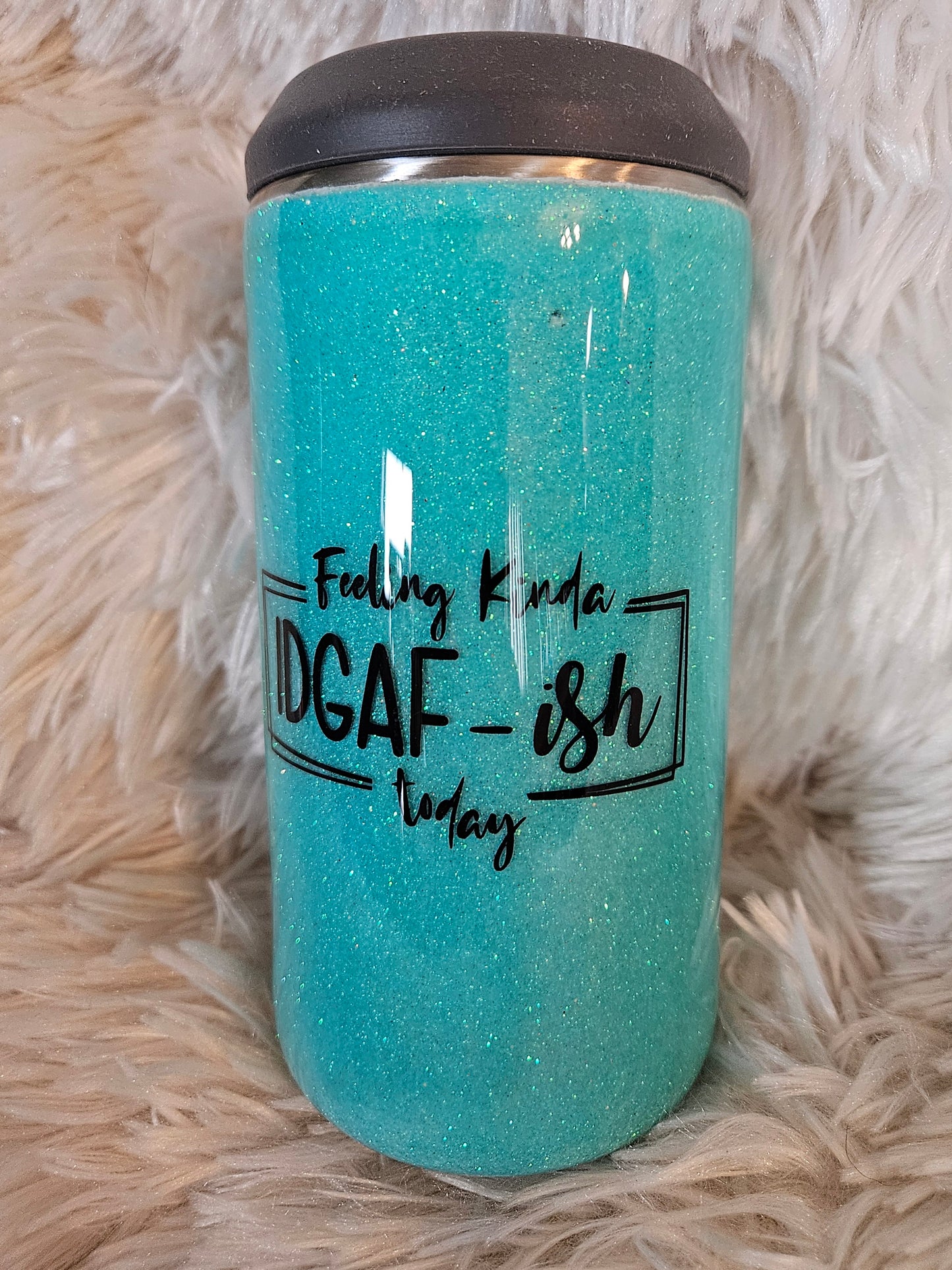 IDGAF-ish, Skinny Can Koozie