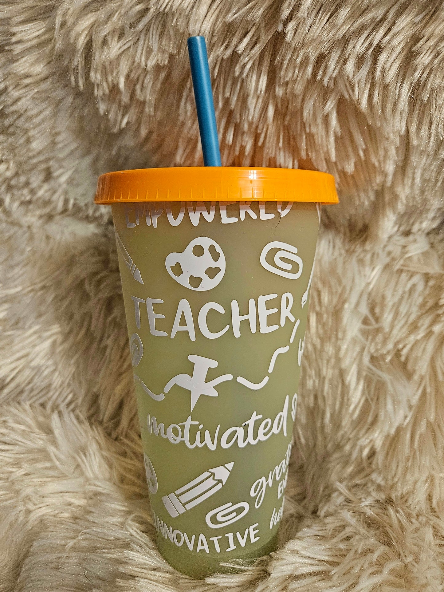 Empowered Teacher-Green, 24 oz