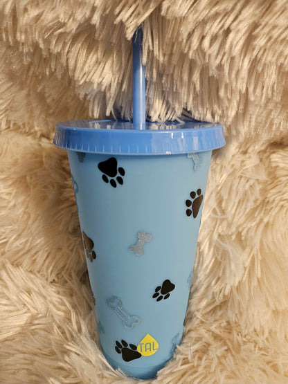 Dog MAMA -Blue, 24 oz