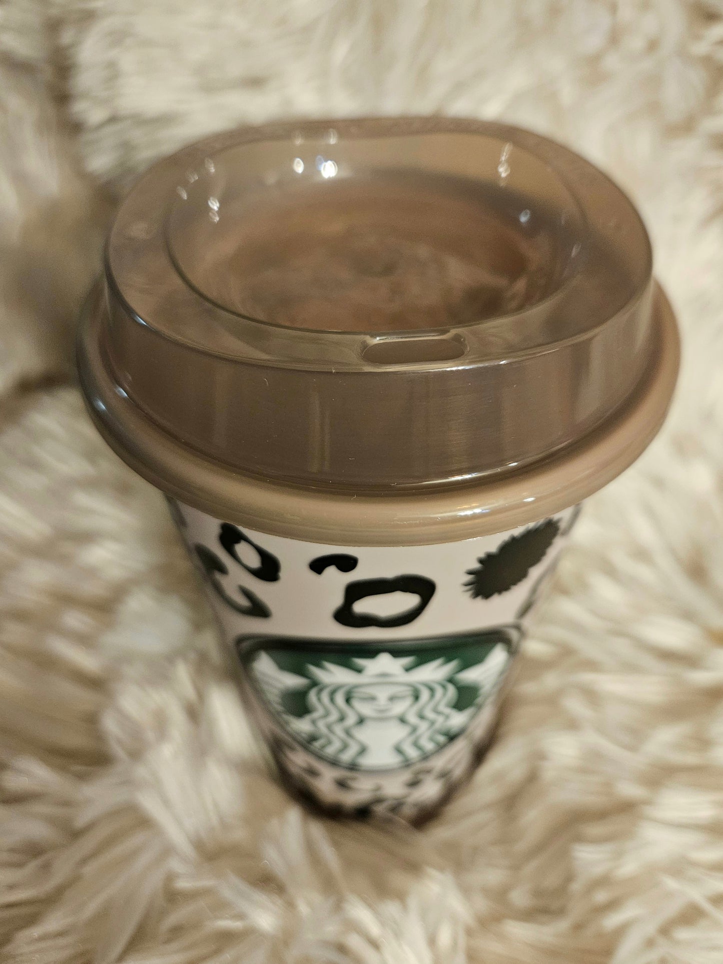 Cheetah Starbucks Coffee Tumbler