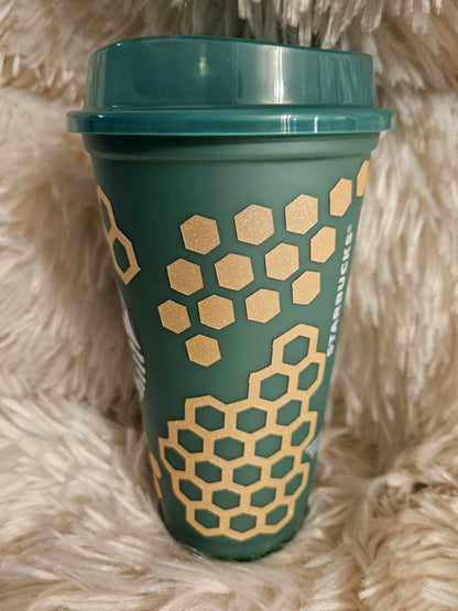 Honey Bee Starbucks Coffee Tumbler