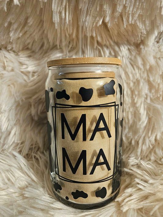 MAMA Cow Print, 16 oz