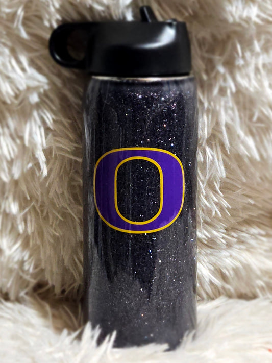 OCON Waterbottle - Black Glitter