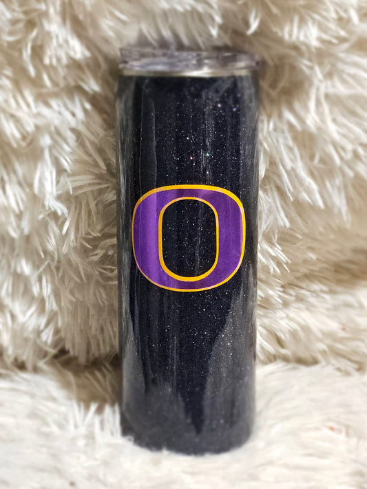 OCON Black Glitter Tumbler