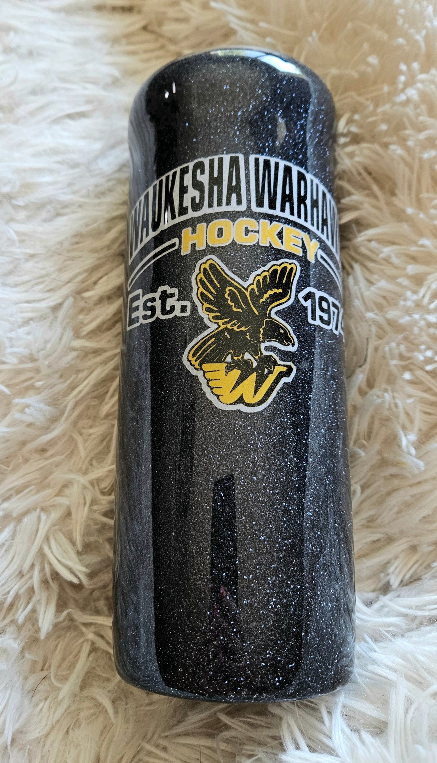 Warhawks Hockey 20 oz Skinny Tumbler