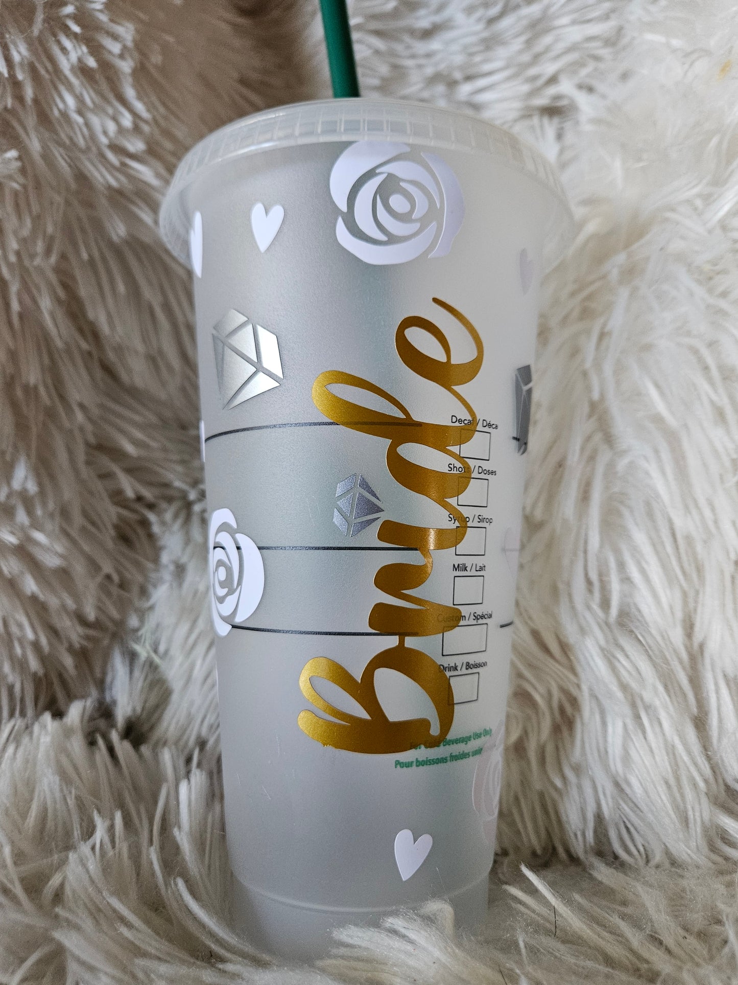 Bride Starbucks Tumbler