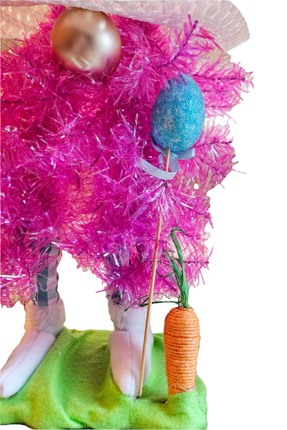 Pink Easter Gnome