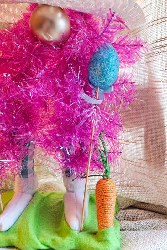 Pink Easter Gnome