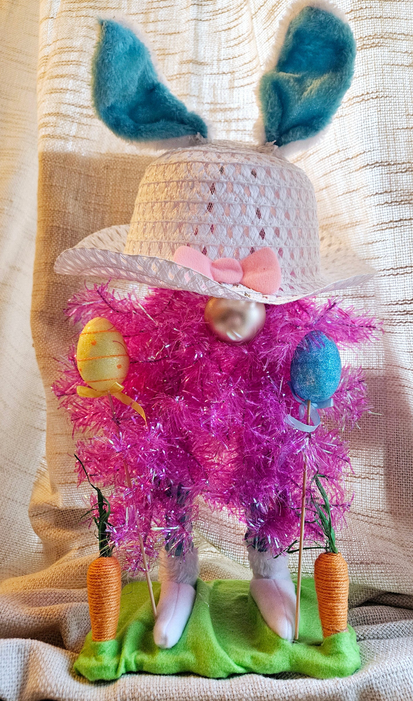 Pink Easter Gnome